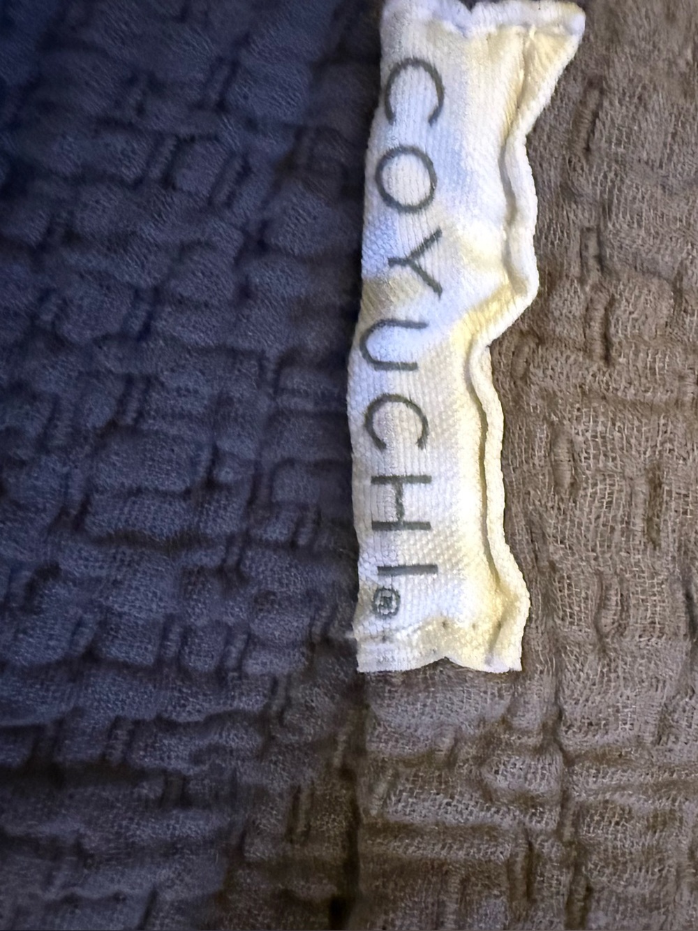 Coyuchi Cascade Organic Euro Sham Gray